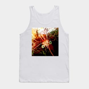 Red Night Shrimp Tank Top